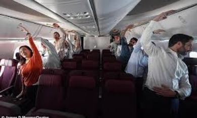 По време на полет