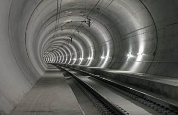 Тунел швейцария - Най-дължият железопътен тунел в света